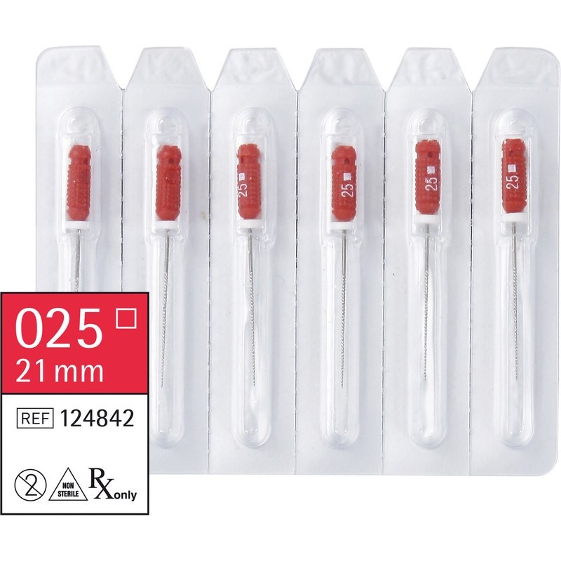 smartdent Smart K-Feilen 21mm ISO 025 6ks