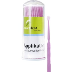 smartdent Mikroaplikátory Ultrafine Fialová 100ks