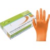smartdent smart Nitrilové Rukavice Soft Bez Pudru Oranžová S 100ks