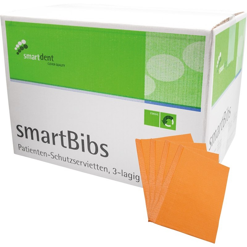 smartdent smartBibs Broskev 500ks