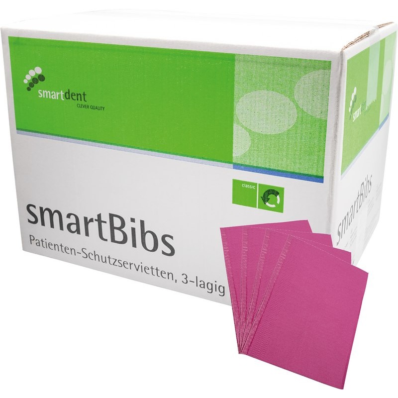 smartdent smartBibs Magenta 500ks