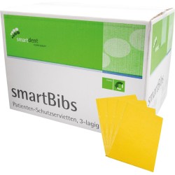 smartdent smartBibs Žlutá 500ks