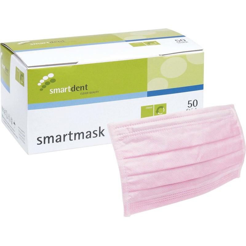 smartdent smartmask Ústenky Růžová 50ks