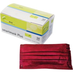 smartdent smartmask Ústenky Vínová 50ks