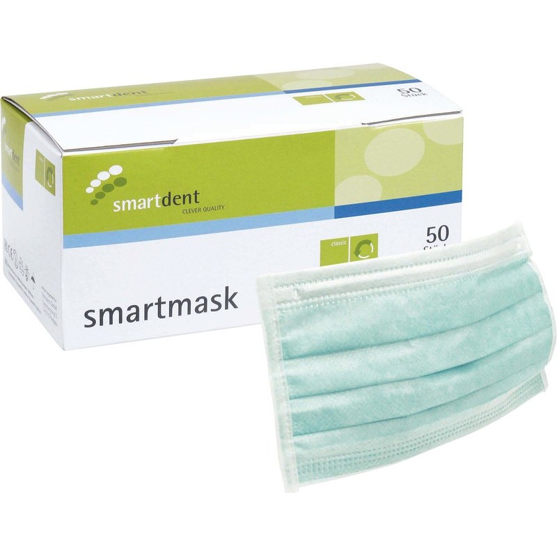 smartdent smartmask Ústenky Zelená 50ks