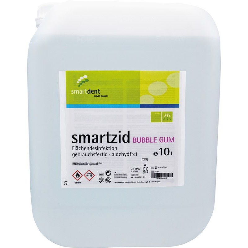 smartdent Smartzid Postřiková Dezinfekce Kanystr Bubble Gum 10L 1ks