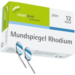 smartdent Zubní Zrcátko Rhodium č.4 12ks