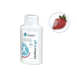 HAGER WERKEN Mirafluor-Gel 1,23% Jahoda 250ml