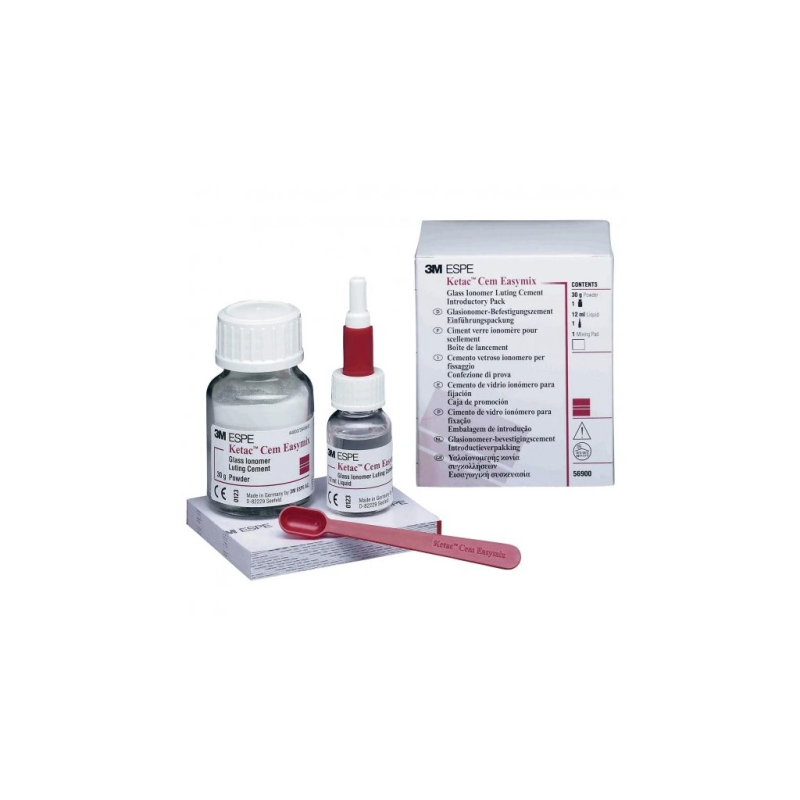 3M/Solventum Ketac Cem Easymix Zaváděcí Balení (30g prášek/12ml tekutina) 1bal