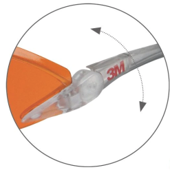 3M/Solventum Ochranné Brýle Červeno-oranžové Natavitelné 1ks