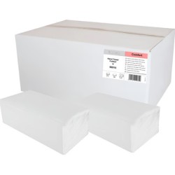 Inposan Papírové Ručníky Comfort  Z-Z Bílá (23x25cm/160 Ručníků) 20ks