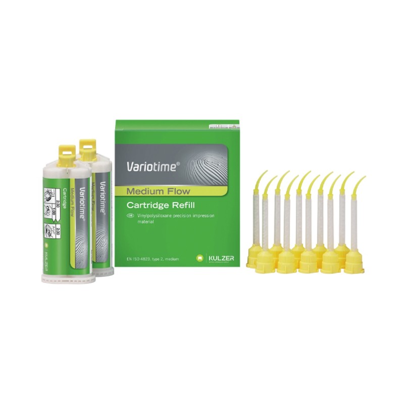 KULZER Variotime Medium Flow Cartridge Refill 50ml 2ks