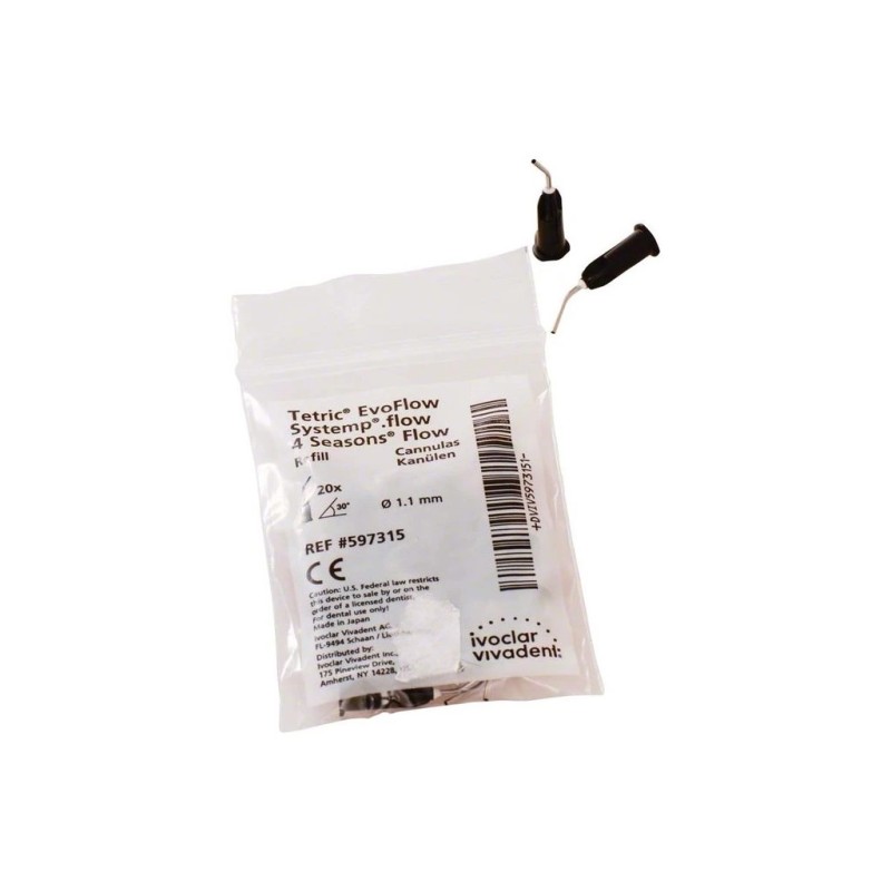 Ivoclar Vivadent Tetric® EvoFlow Aplikační Kanyly 1,1mm 20ks