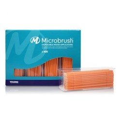 Microbrush® Micro-Applicators Ultrafine Oranžová 4x100ks