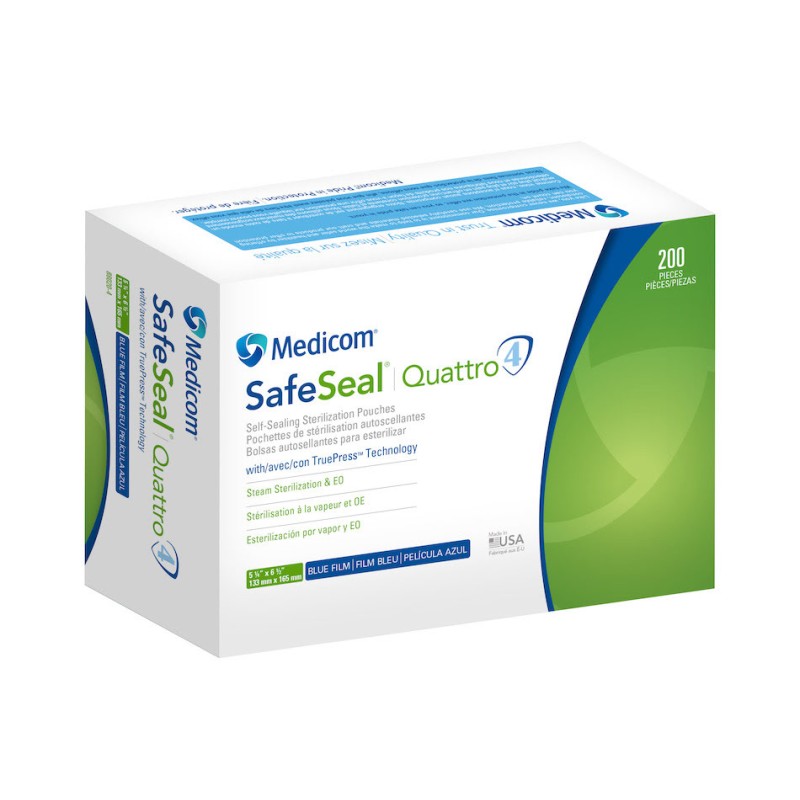 Medicom SafeSeal Quattro Sáčky Samolepící 57x102mm 200ks