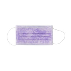 EURONDA Monoart® Ústenky na Gumičku Floral Fialová 50ks