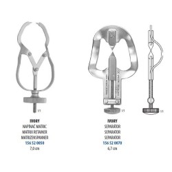 MEDIN Napinač Matric Ivory 1ks