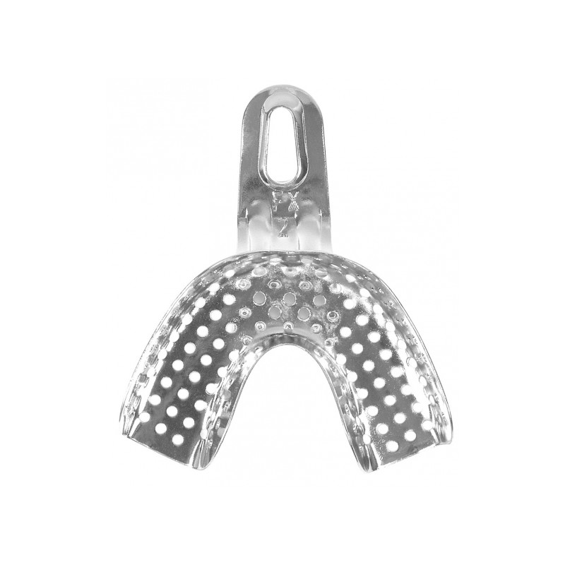 MEDIN Otiskovací Lžíce Kovová Perforovaná BOX2 1ks