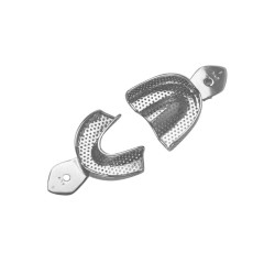 MEDIN Otiskovací Lžíce Kovová Perforovaná BOX1 1ks