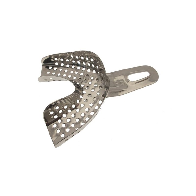 MEDIN Otiskovací Lžíce Kovová Perforovaná Dolní FX1 1ks