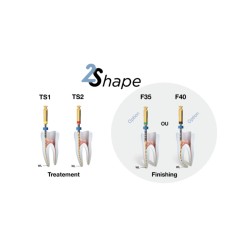 MICRO-MEGA 2Shape B5 TS1  4% délka 21mm Žluté 5ks