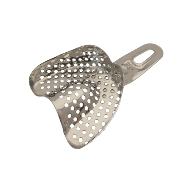 MEDIN Otiskovací Lžíce Kovová Perforovaná FX3 1ks