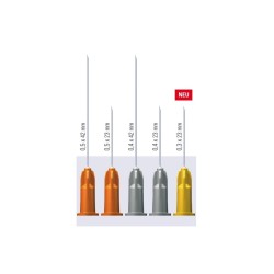 Medmix Transcodent Jednorázové Injekční Jehly Luer G30  0,3x23mm Žlutá 100 ks