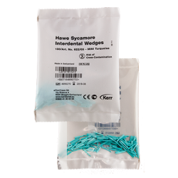 Kerr™ Hawe™ Sycamore Interdental Wedges (Klínky) Tyrkysová 100ks