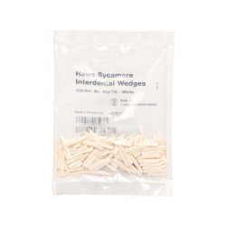 Kerr™ Hawe™ Sycamore Interdental Wedges (Klínky) Bílá Small 100ks