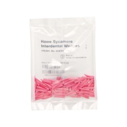 Kerr™ Hawe™ Sycamore Interdental Wedges (Klínky) Červená 100ks