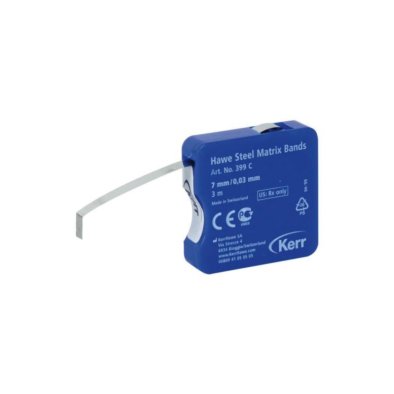 Kerr™ Hawe™ Steel Matrix 399C 7mm/0,03mm 3m 1ks