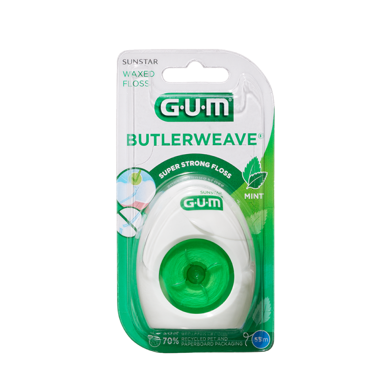 SUNSTAR GUM® BUTLERWEAVE® Voskovaná Máta 55m