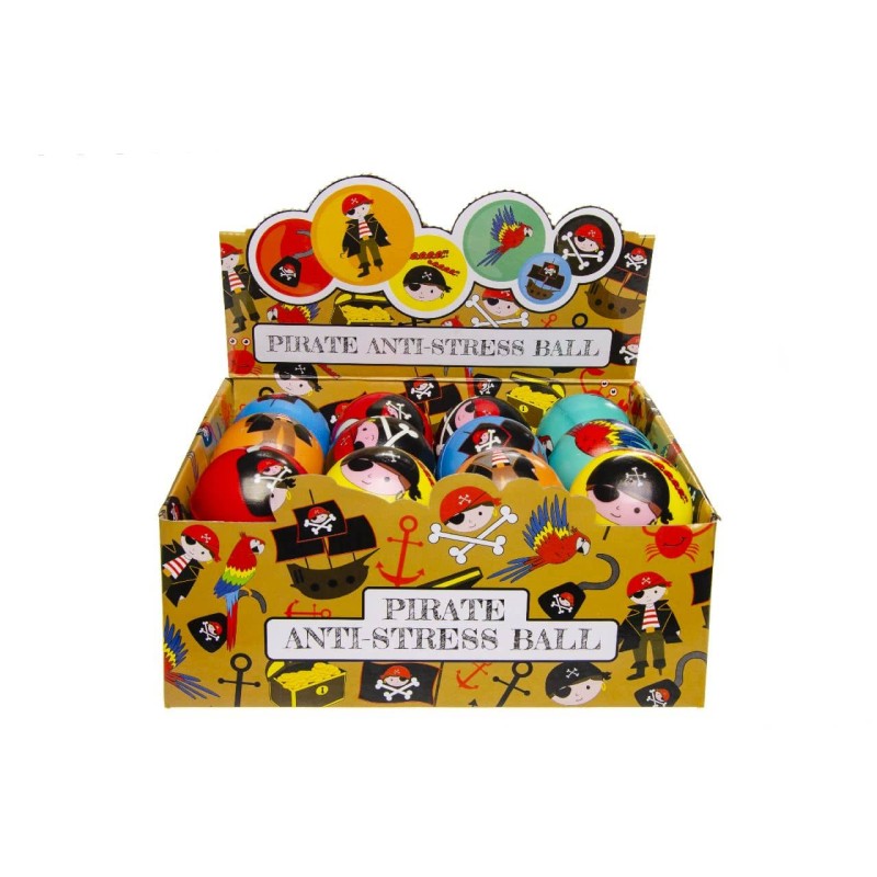 MirusMix Antistresový Balónek Pirát 6cm 24 ks