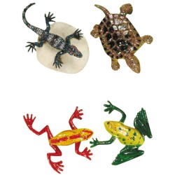 MirusMix Glitter Zvířata (Žáby, želvy, mloci) 96ks