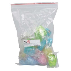 MirusMx Plastová Klíčenka ve Tvaru Zubu se Zubní Nití 24ks