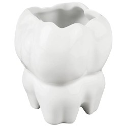 Hentschel-Dental Váza z porcelánu ve tvaru zubu