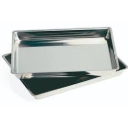 NICHROMINOX Hliníkový Tác Stříbrný Neperforovaný 28x18cm 1ks