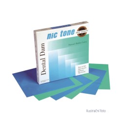 Nic Tone Kofferdam Thin 15x15cm Zelená 36ks