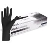 UNIGLOVES Black Pearl Nitrilové Rukavice Nepudrované Černá S 100ks