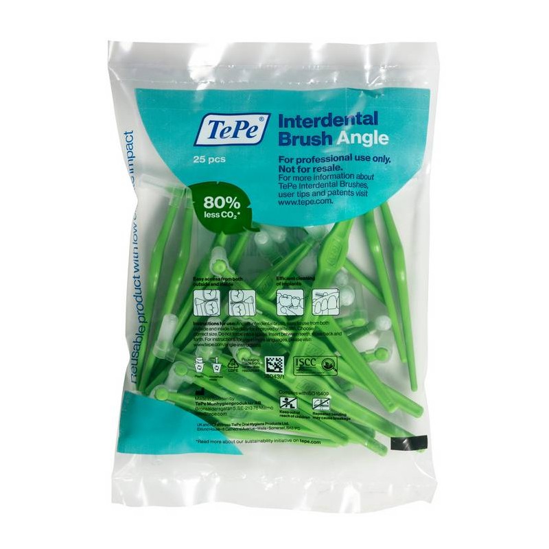 TePe® Mezizubní Kartáčky Angle™ Zelená Ø0,8mm 25ks