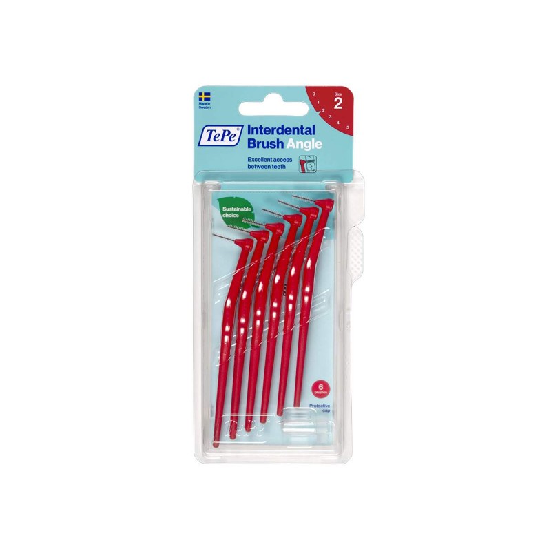 TePe® Mezizubní Kartáčky Angle™ Červená Ø0,5mm 6ks
