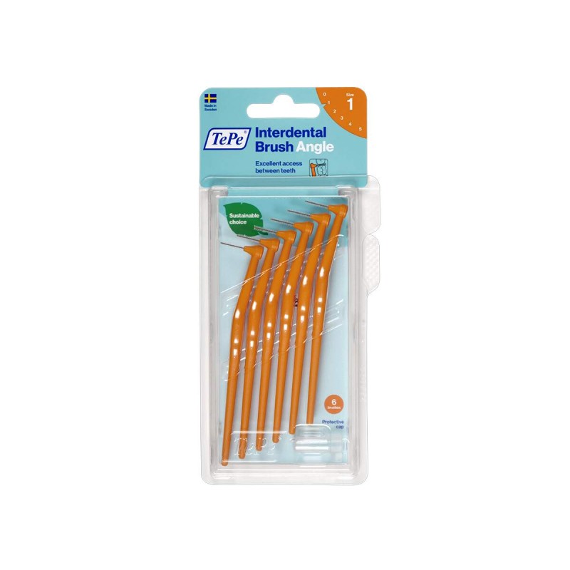 TePe® Mezizubní Kartáčky Angle™ Oranžová Ø0,45mm 6ks