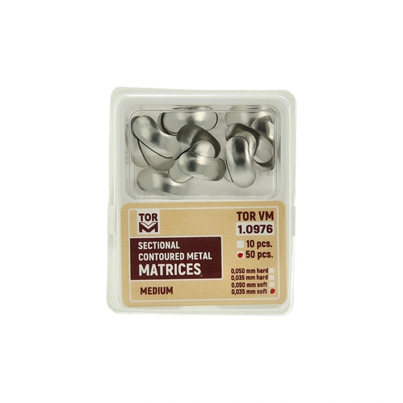 TOR VM Sekční Tvarované Matrice Medium Soft 0,035mm 50ks