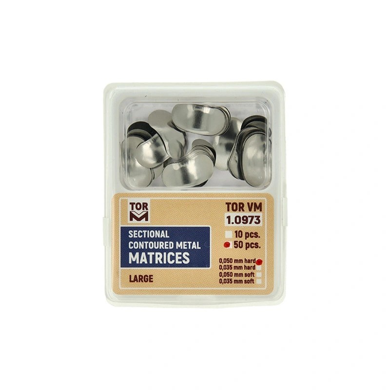 TOR VM Sekční Tvarované Matrice Large Hard 0,050 mm 50ks