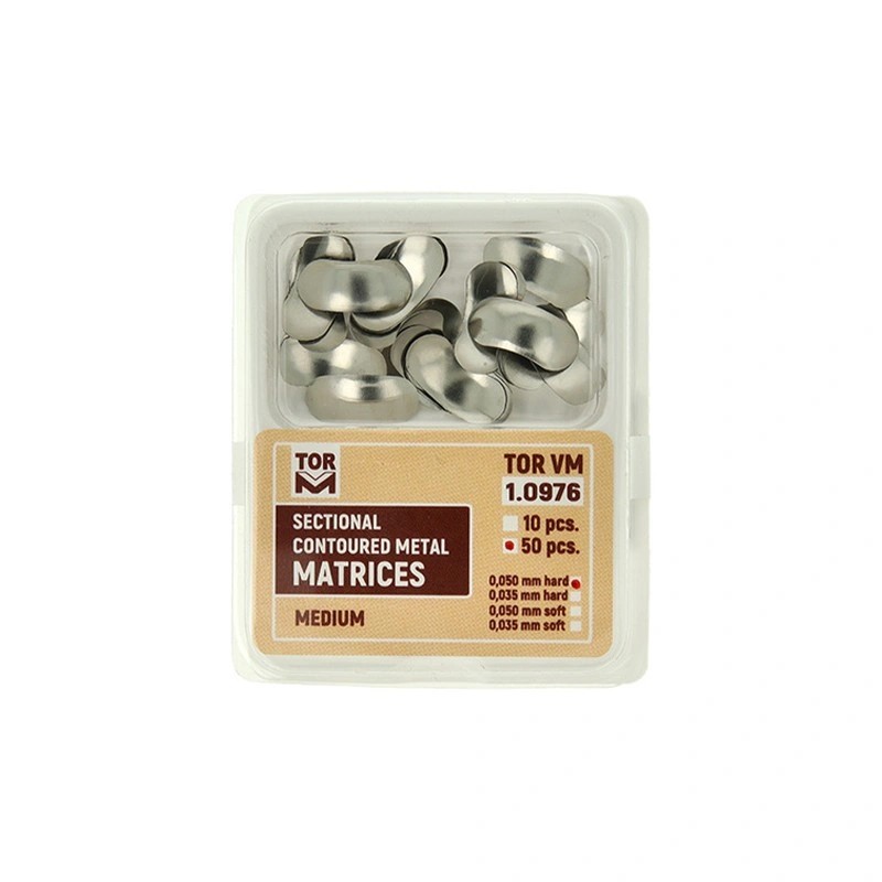 TOR VM Sekční Tvarované Matrice Medium Hard 0,050mm 50ks