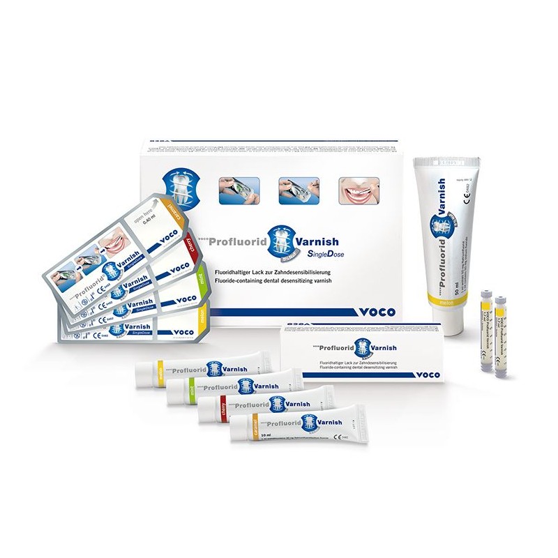 VOCO Profluorid Varnish Máta Single Dose 0,4ml 50ks	