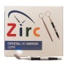 ZIRC Crystal HD Zrcátka Soft Grip S5 Black/Gray Ø24mm 12ks