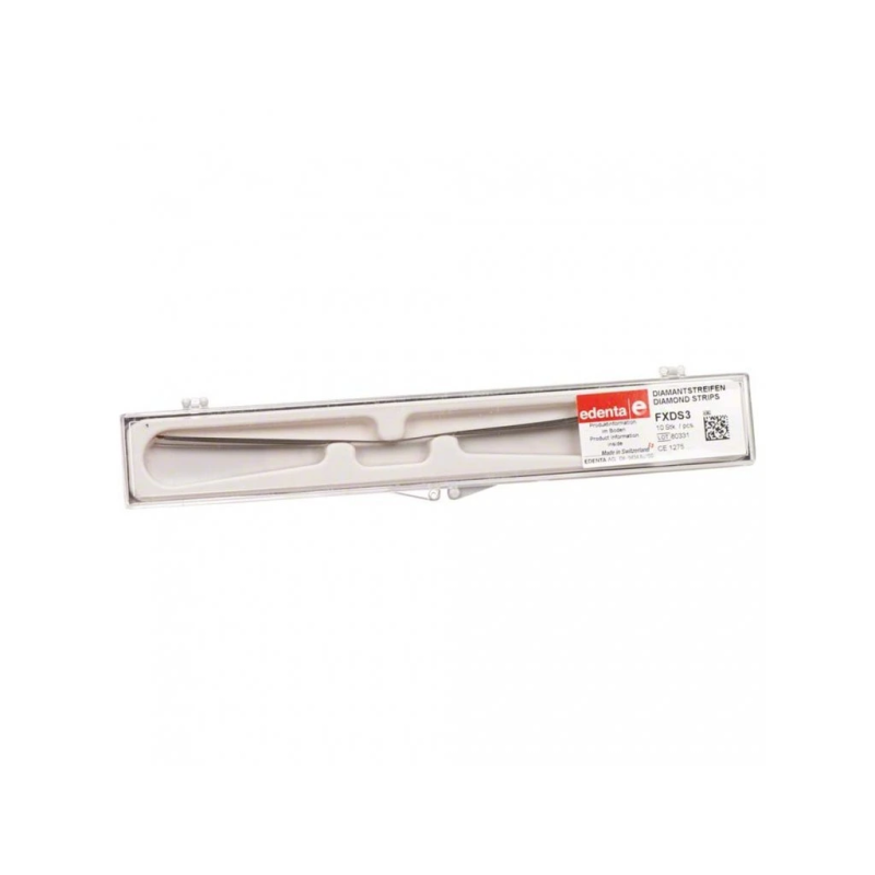 edenta Diamantové Pásky Jednostranné FDS3 30µ/3,75mm Jemná Červená 10ks