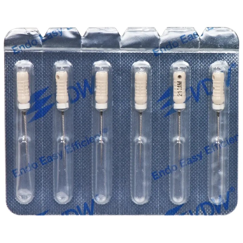 VDW Sterile C-PILOT® Files 21mm ISO 015 Bílá 6ks