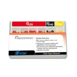 VDV RECIPROC Gutaperčové Čepy ISO25-40-50 60ks